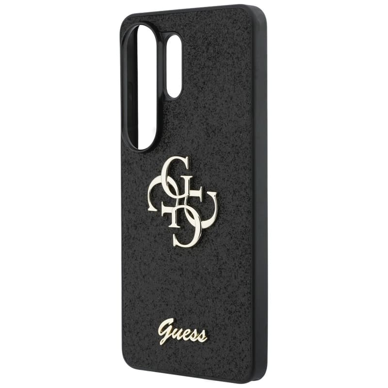 Guess Fixed Glitter Big 4G Metal Logo - Samsung Galaxy S26 Ultra Case (Black) 6