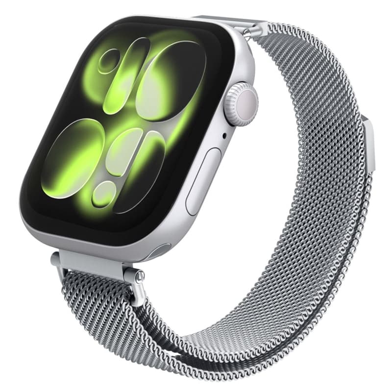 Spigen WBM4 - Stainless Steel Band for Apple Watch 40/41/42 mm (Silver) 4