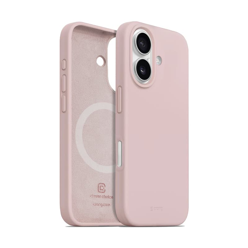 Crong Color Cover Magnetic - iPhone 16 MagSafe Case (sand pink) 2