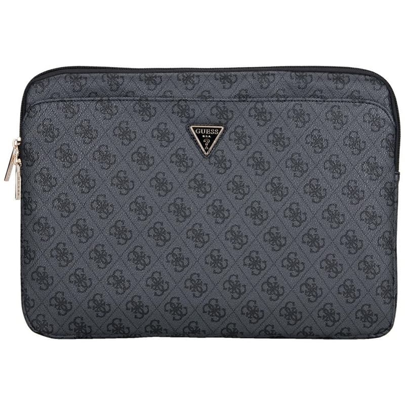 Guess 4G Zipper Pocket Triangle Logo Sleeve - Laptop Sleeve 14" (black)