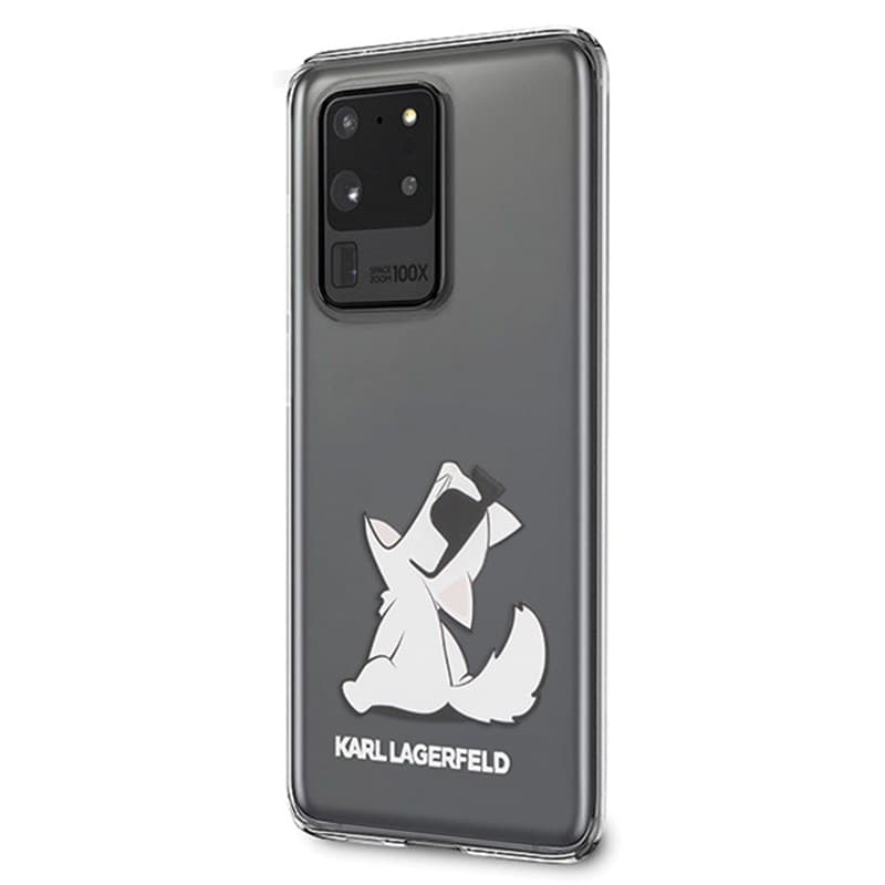 Karl Lagerfeld Choupette Fun Sunglasses - Case for Samsung Galaxy S20 Ultra (Transparent) 2
