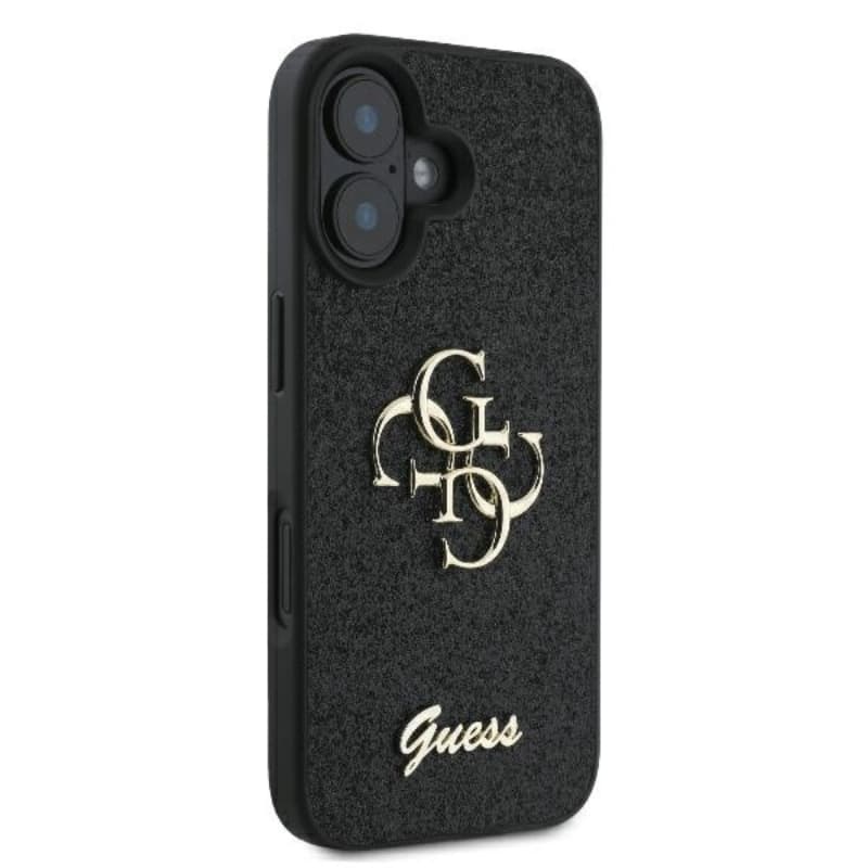 Guess Fixed Glitter Big 4G - Case for iPhone 16 Plus (black) 4