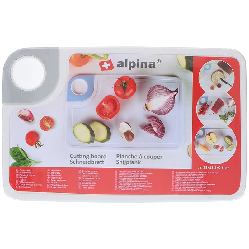 Alpina - Cutting board made of durable plastic (grey) 2