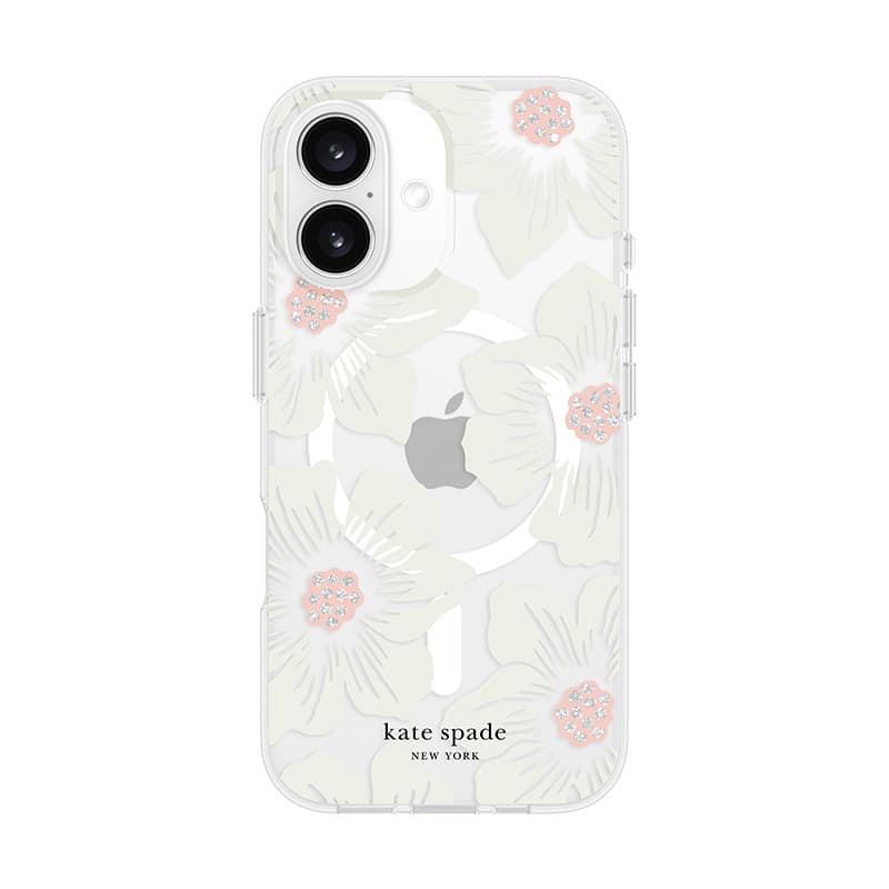 Kate Spade New York Protective MagSafe - Case for iPhone 16 (Hollyhock Floral) 2