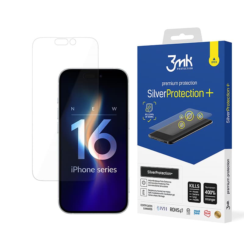 3mk SilverProtection+ - Protective Film for iPhone 16 Pro Max