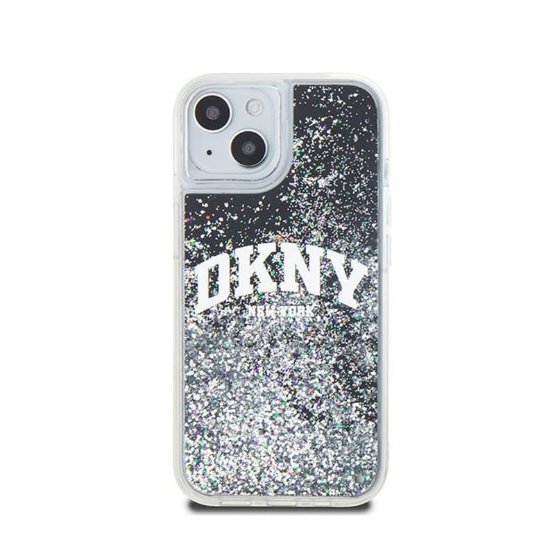 DKNY Liquid Glitter Big Logo - Case for iPhone 15 Plus / 14 Plus (black) 3