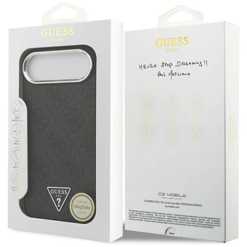 Guess 4G Triangle Logo MagSafe - Case iPhone Air (black) 8