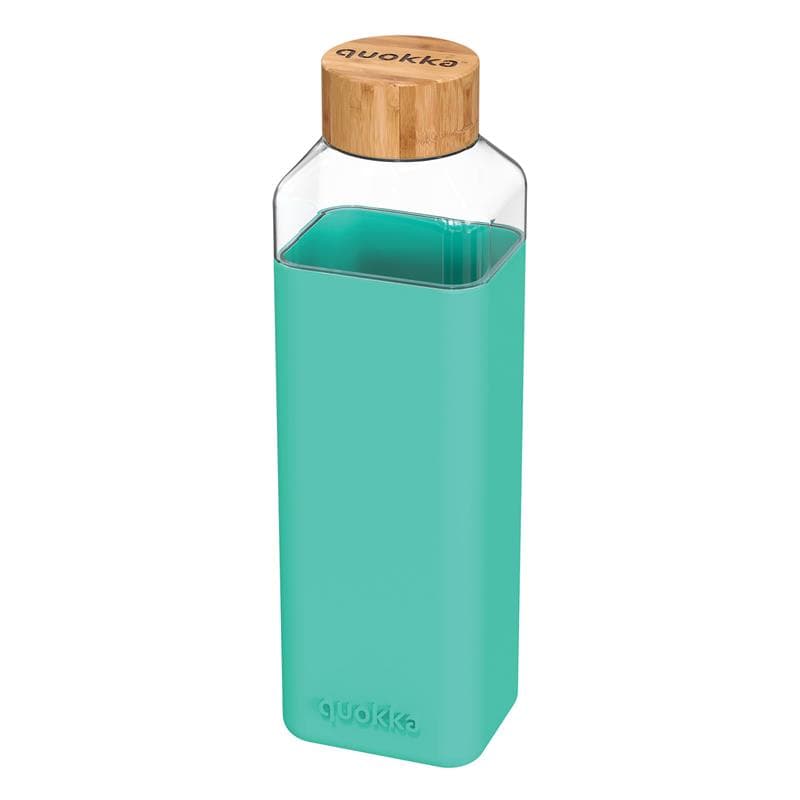 Quokka Storm - Glass Water Bottle 700 ml (Teal) 1
