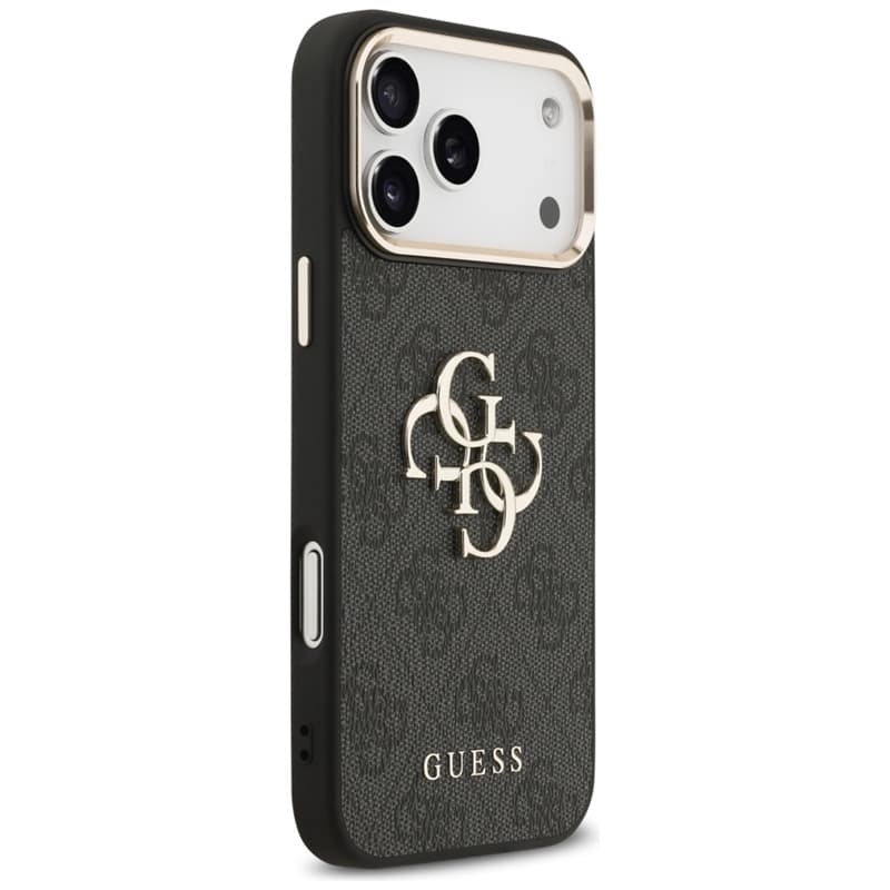 Guess 4G Big 4G Classic Logo - Case iPhone 17 Pro Max (Black / Gold) 4