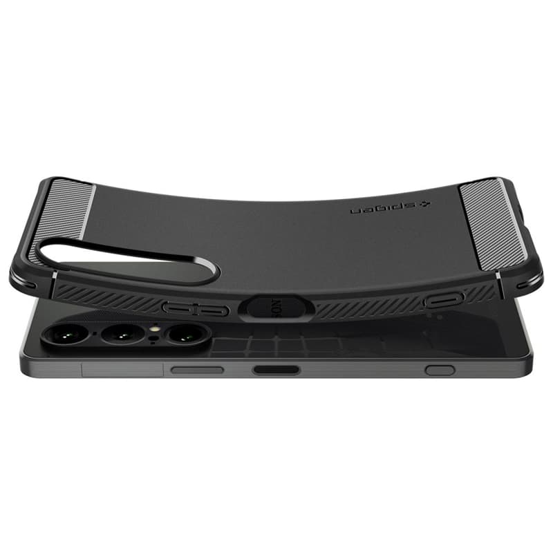 Spigen Rugged Armor - Case for Sony Xperia 1 VII (Matte Black) 5