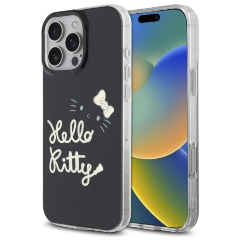 Hello Kitty IML Golden Diva MagSafe - Case for iPhone 16 Pro Max (black) 1