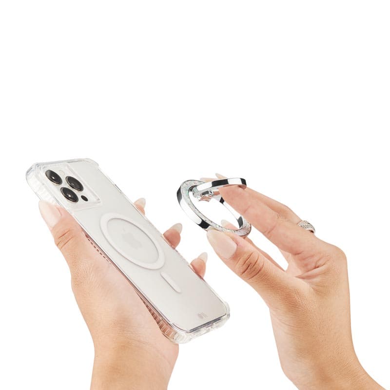 Case-Mate Magnetic Ring Stand - MagSafe finger grip with stand function (Twinkle Diamond) 6