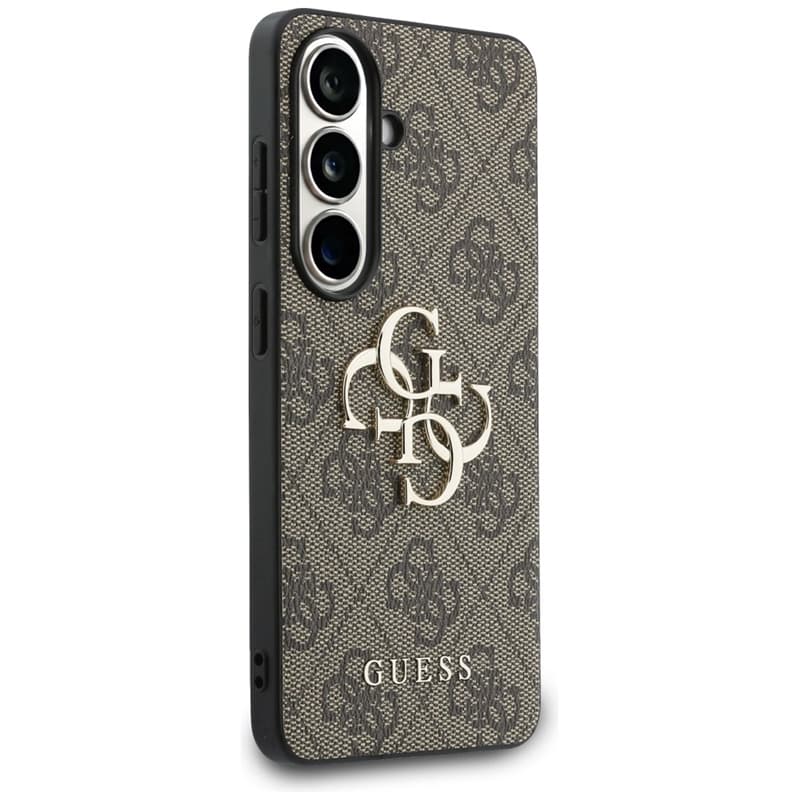 Guess 4G Big Metal Logo - Samsung Galaxy S26 Case (Brown) 4
