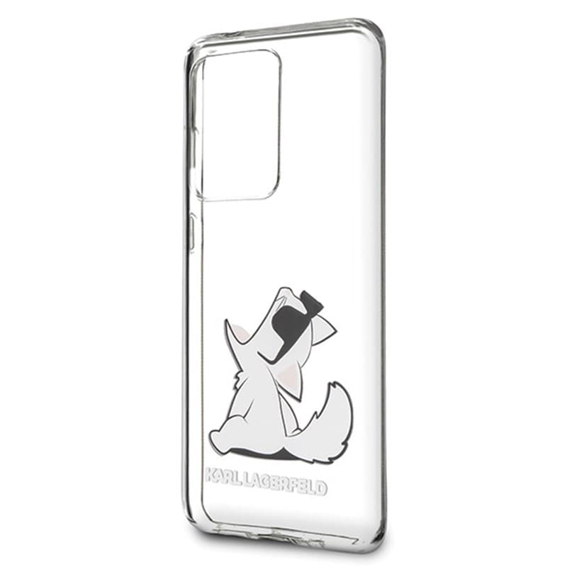 Karl Lagerfeld Choupette Fun Sunglasses - Case for Samsung Galaxy S20 Ultra (Transparent) 3