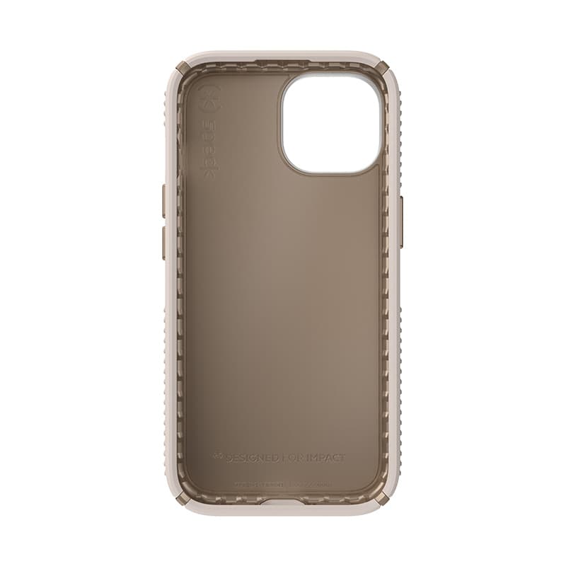 Speck Presidio2 Grip - Case iPhone 16e / iPhone 15 / iPhone 14 / iPhone 13 (Bleached Bone / Heirloom Gold / Hazel Brown) 6
