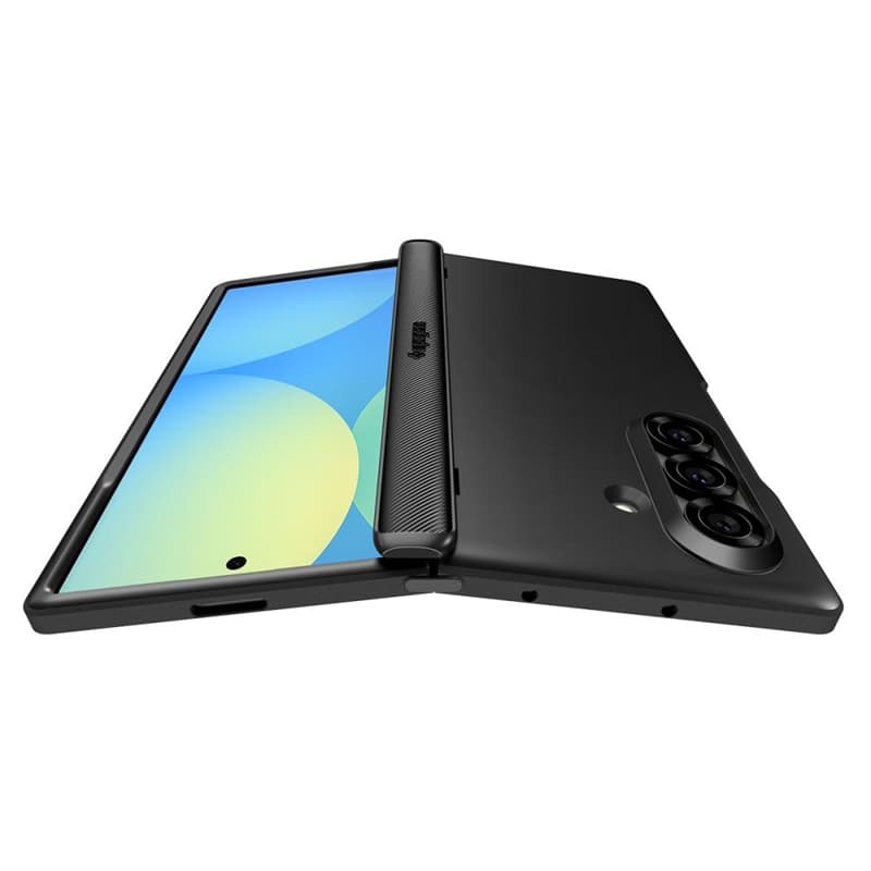 Spigen Slim Armor Pro Mag MagSafe - Case for Samsung Galaxy Z Fold 7 (Black) 6