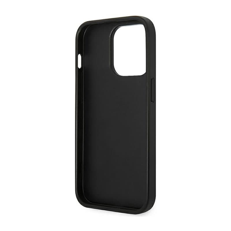 Karl Lagerfeld Saffiano Choupette Head Patch Case - Case for iPhone 14 Pro Max (Black) 7