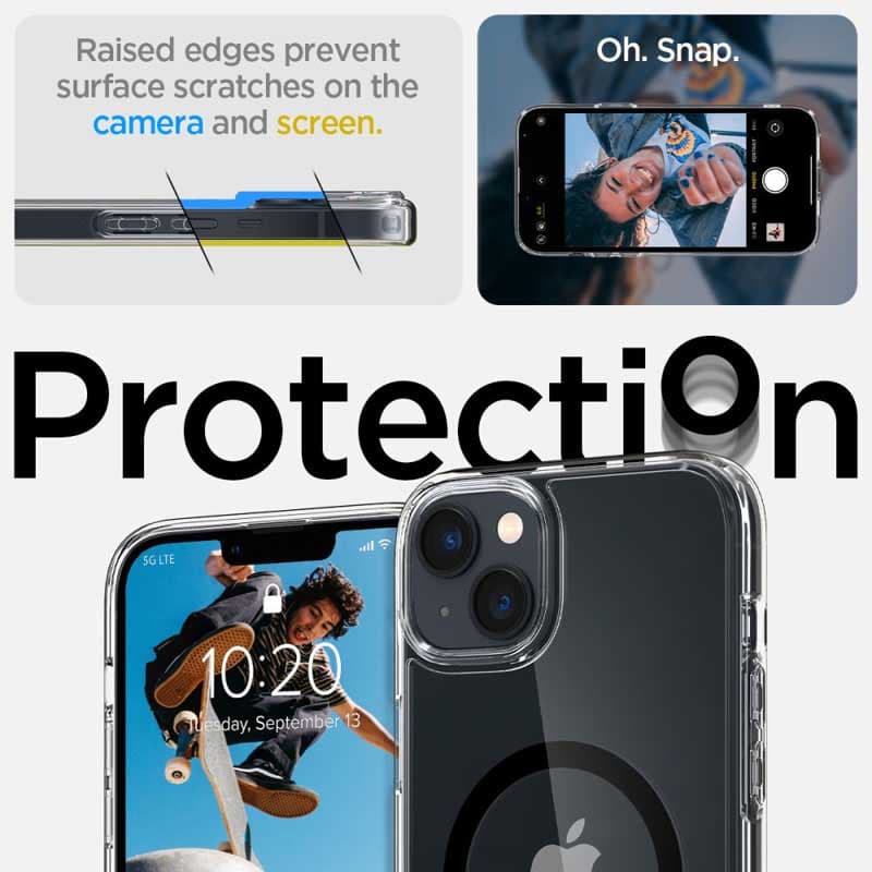 Spigen Ultra Hybrid Mag MagSafe - Case for iPhone 15 Plus / iPhone 14 Plus (Black) 2