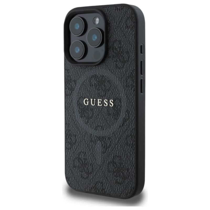 Guess 4G Ring Classic Logo MagSafe - Case for iPhone 16 Pro Max (black) 2