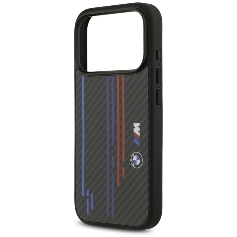 BMW M Kevlar Lines & Logo MagSafe - iPhone 17 Pro Case (Black) 5