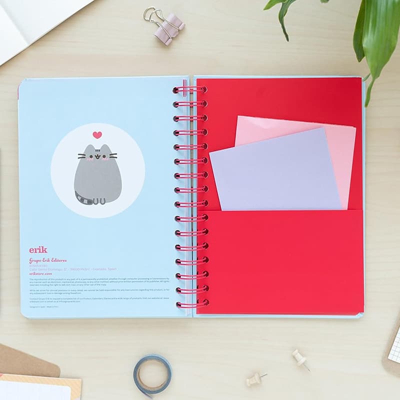 Pusheen - Calendar / Weekly Planner 2023/2024 from the Purrfect Love collection (14.8 x 21 cm) 7