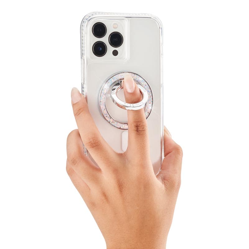 Case-Mate Magnetic Ring Stand - MagSafe finger grip with stand function (Twinkle Diamond) 7