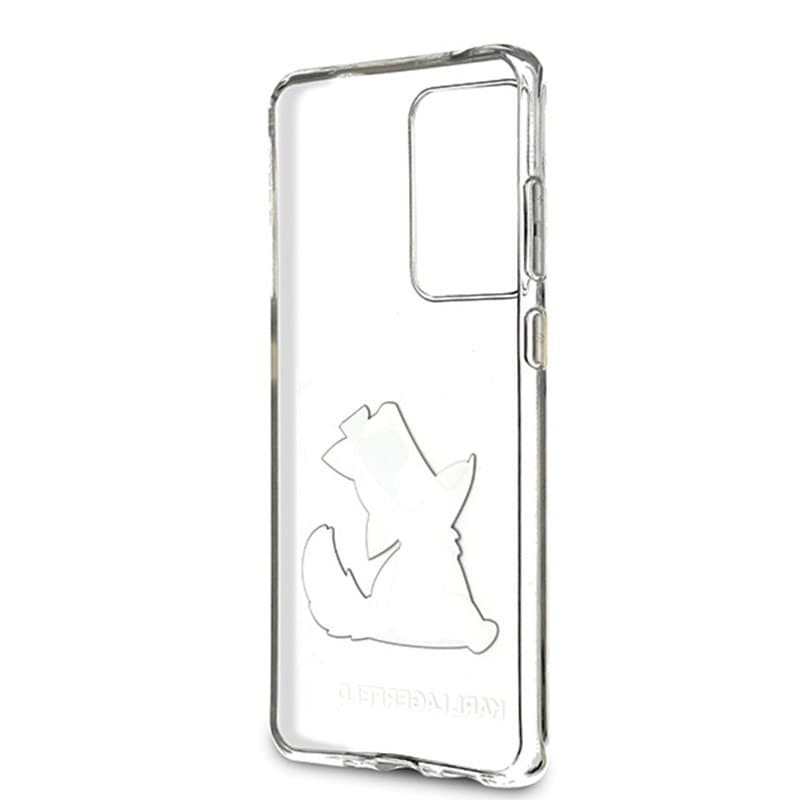 Karl Lagerfeld Choupette Fun Sunglasses - Case for Samsung Galaxy S20 Ultra (Transparent) 4