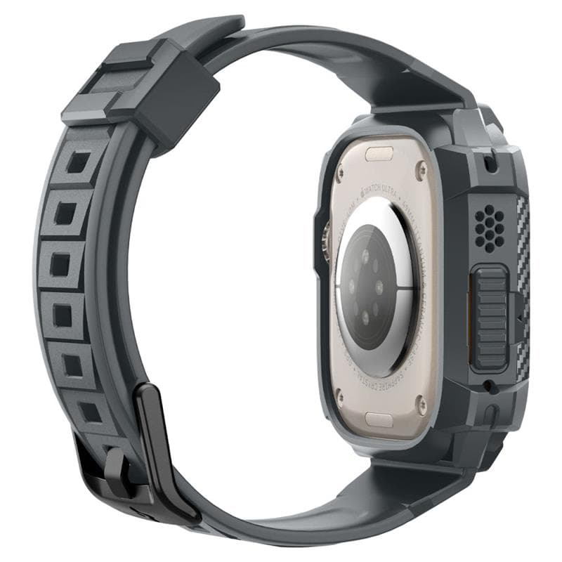 Spigen Rugged Armor Pro - Strap with case for Apple Watch Ultra 49 mm (Dark Grey) 8