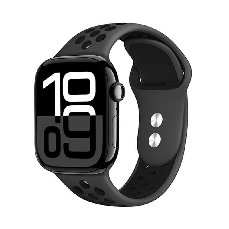Crong Duo Sport - Apple Watch Band 44/45/46/49 mm (Gray/Black) 4