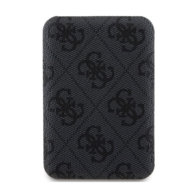 Guess 4G Leather Metal Logo MagSafe - Power Bank inductive 5000 mAh 15W MagSafe (black) 2