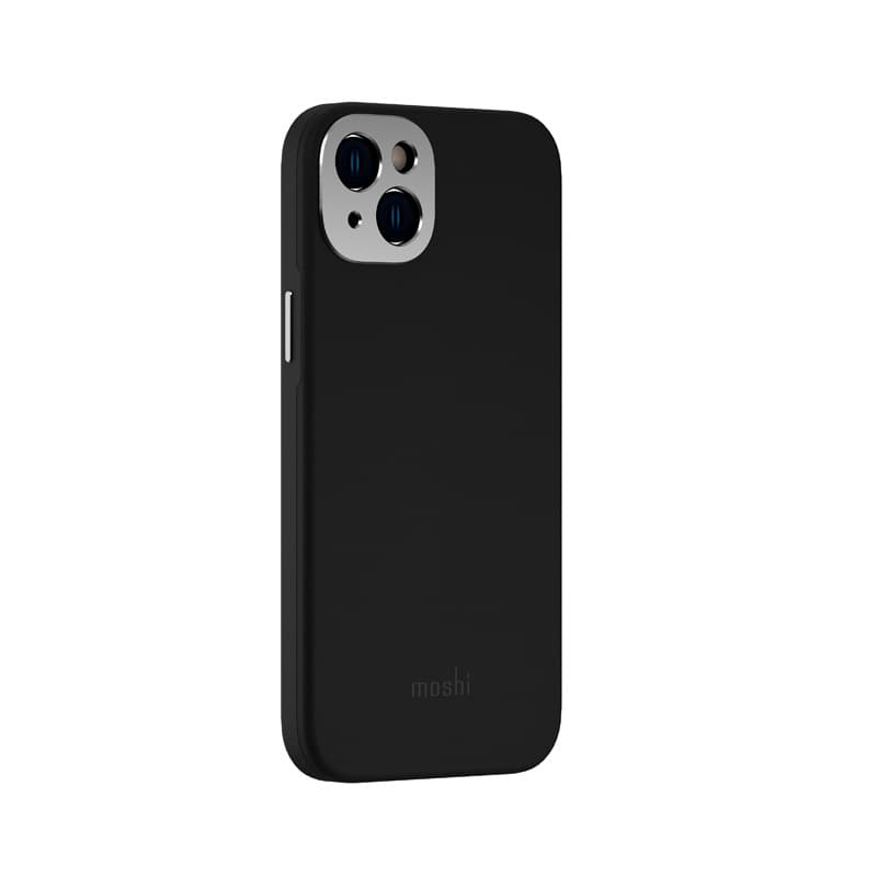Moshi Napa MagSafe - Leather case for iPhone 14 Max (Midnight Black) 2