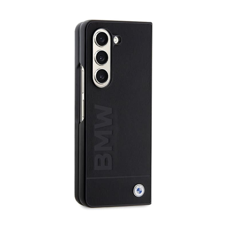 BMW Signature Logo Imprint - Case for Samsung Galaxy Z Fold 5 (Black) 5