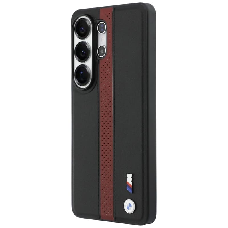 BMW M Perforated Stripe Logo MagSafe - Samsung Galaxy S26 Ultra Case (Red) 2
