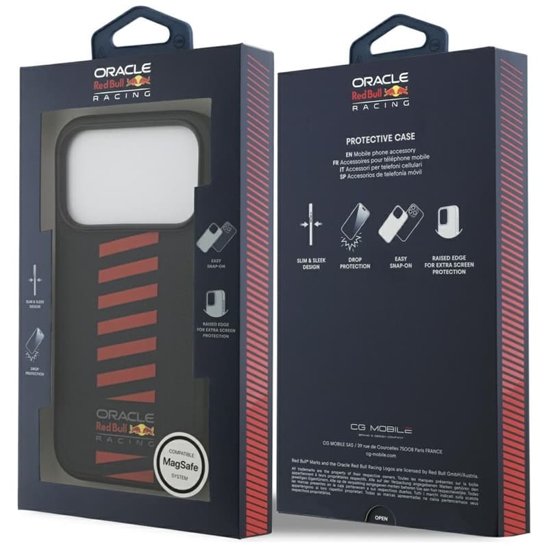 Red Bull Meshed Powerbar MagSafe - iPhone 17 Pro Case (Navy Blue) 8