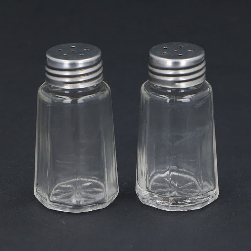 Alpina - Salt and pepper shakers in glass 2 pcs. 2