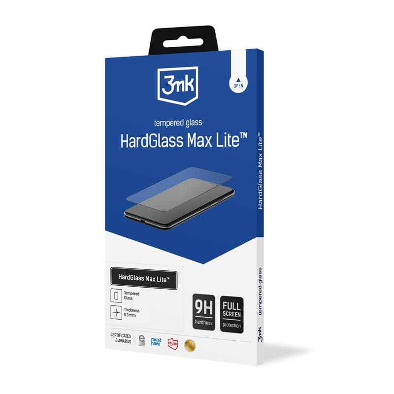 3mk HardGlass Max Lite - Tempered glass for Motorola Moto G55 5G (Black) 2