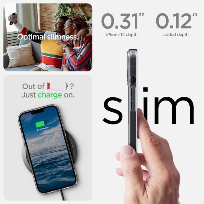 Spigen Ultra Hybrid Mag MagSafe - Case for iPhone 15 Plus / iPhone 14 Plus (Black) 4