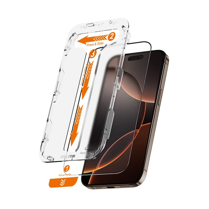 Crong EasyShield 2-Pack - Tempered Glass for iPhone 16 Pro Max (2 pieces) 2