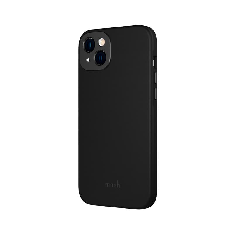 Moshi Napa MagSafe - Leather case for iPhone 14 Max (Midnight Black) 3