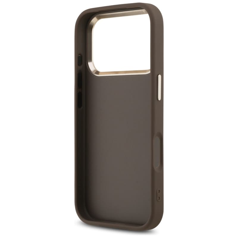 Guess 4G Big 4G Classic Logo - Case iPhone 17 Pro (Brown / Gold) 7