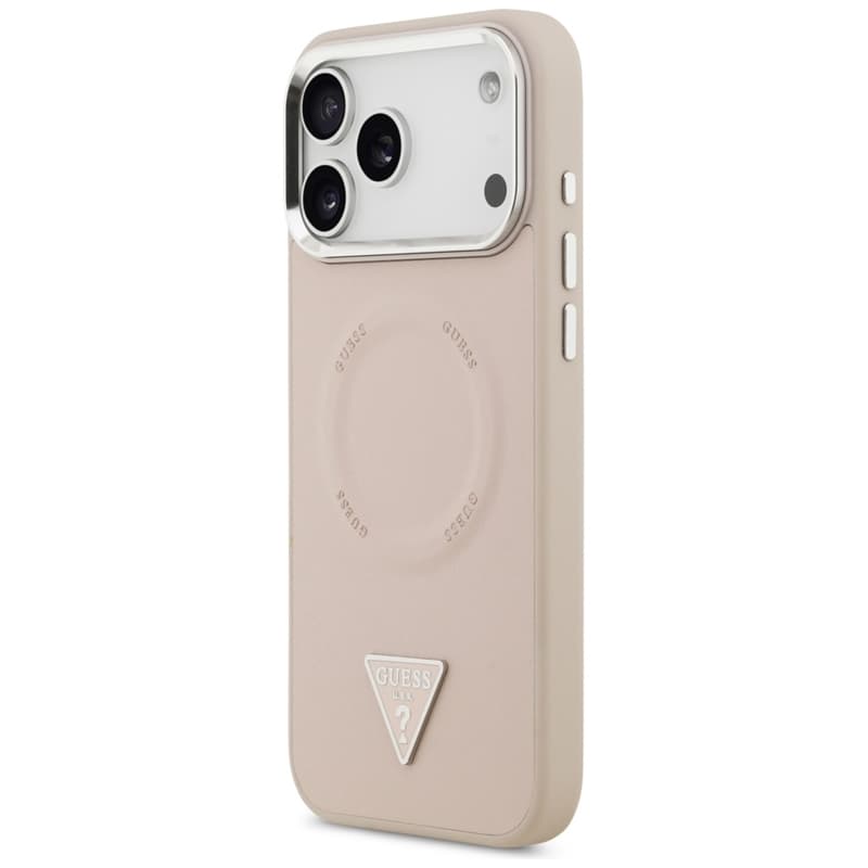Guess Triangle Logo MagSafe - Case iPhone 17 Pro (Pink) 2