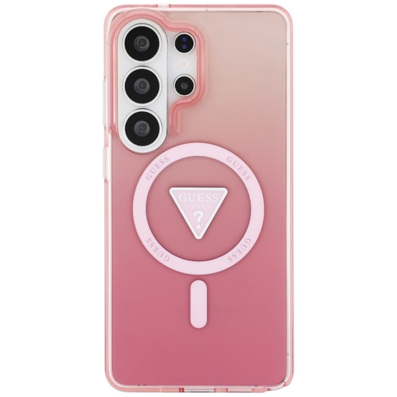 Guess IML Gradient Triangle MagSafe - Samsung Galaxy S26 Ultra Case (Pink) 3