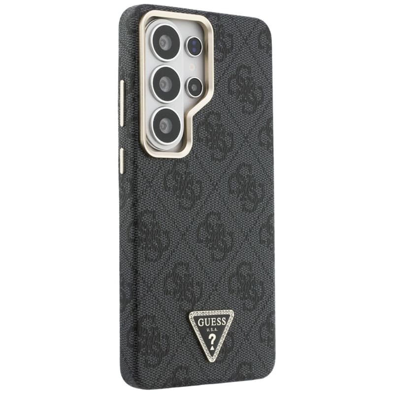 Guess 4G Triangle Logo MagSafe - Samsung Galaxy S26 Ultra Case (Black) 4