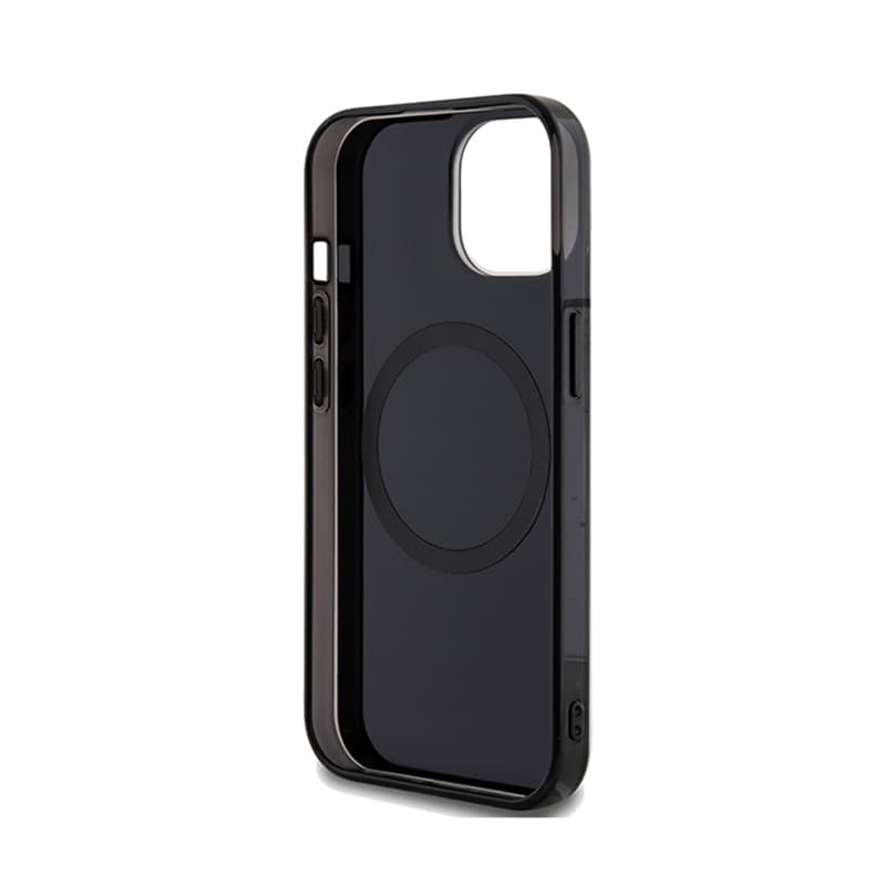 Mercedes Double Layer Crossed Lines MagSafe - iPhone 15 Case (Black) 7