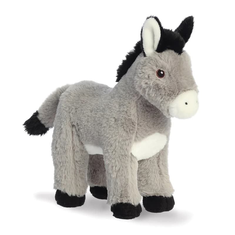 Eco Nation – Plush Toy / Cuddly Donkey 22 cm Eco-Friendly 3