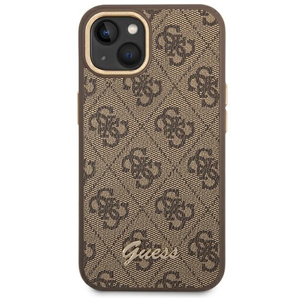 Guess 4G Metal Camera Outline Case - Case for iPhone 14 Plus (Brown) 3
