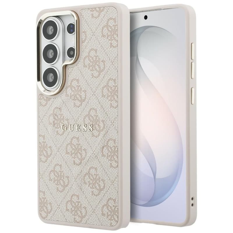 Guess 4G Embossed Ring MagSafe - Samsung Galaxy S26 Ultra Case (Pink)