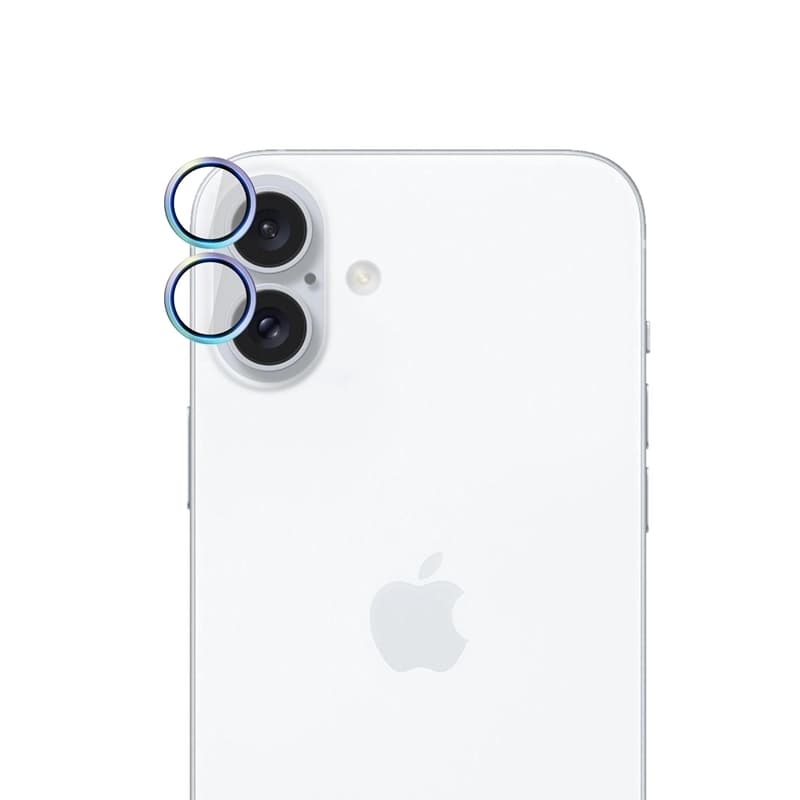 3mk HARDY Lens Protection Pro - Camera Lens Glass for iPhone 17 (Rainbow) 7