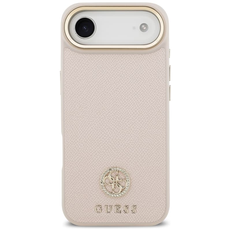 Guess Grained Strass Logo MagSafe - Case iPhone Air (pink) 3