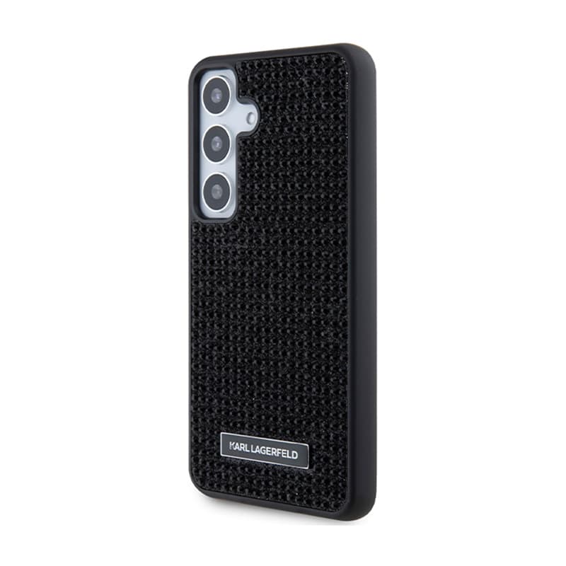 Karl Lagerfeld Rhinestone Metal Logo - Samsung Galaxy S24 Case (black) 2